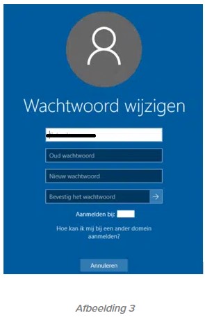 Stap 3 wachtwoord wijzigen